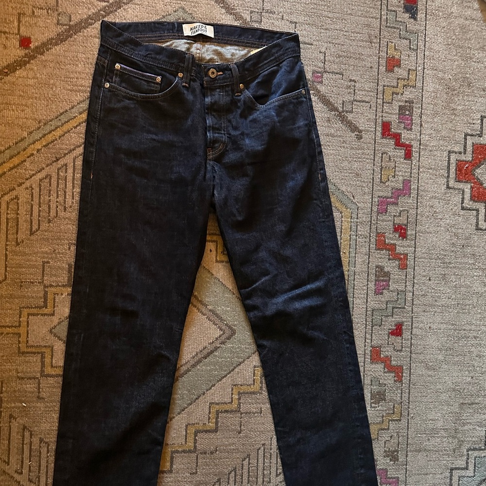 Naked and Famous Blue Core Selvegde